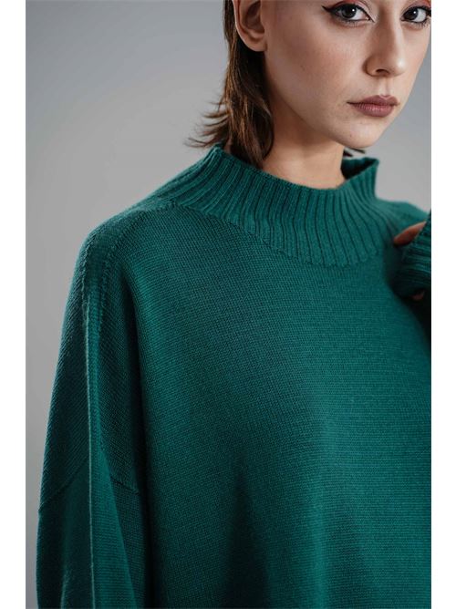 Maglia in lana merino Grandi Francesco | 250233VERDE BOSCO